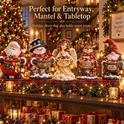 🎄 Christmas Sale – 49% OFF ✨ Lighted Christmas Candy Bowl Collection – 5 Festive Holiday Designs