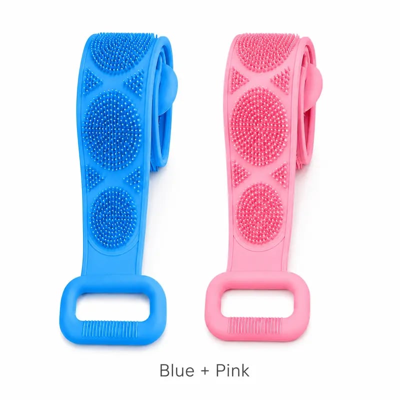 🔥HOT SALE 48% OFF🔥Long Silicone Shower Back Scrubber Exfoliating Bath Strap