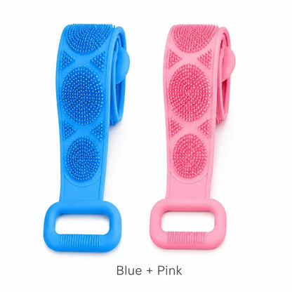 🔥HOT SALE 48% OFF🔥Long Silicone Shower Back Scrubber Exfoliating Bath Strap
