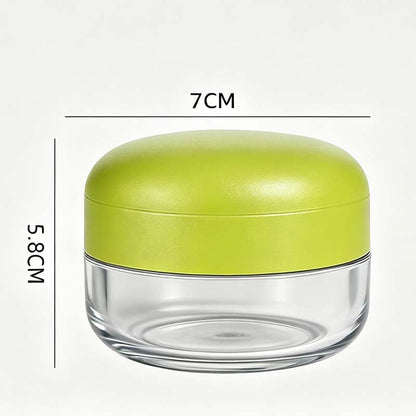 Mini Garlic Chopper and Press with Container