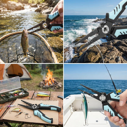 🔥Last Day 49% OFF - Luya pliers stainless steel multifunctional fishing pliers