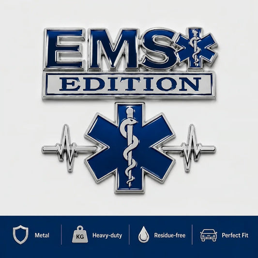 🏆Last Day Promo: 49% OFF - ⚕️EMS Car Emblem Metal Badge