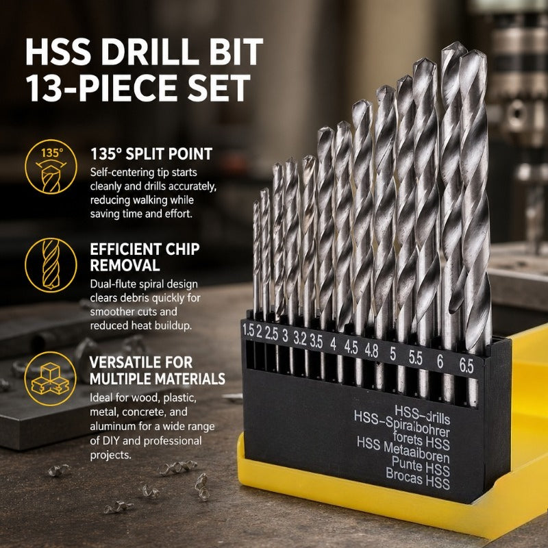 13-Piece Professional HSS Set