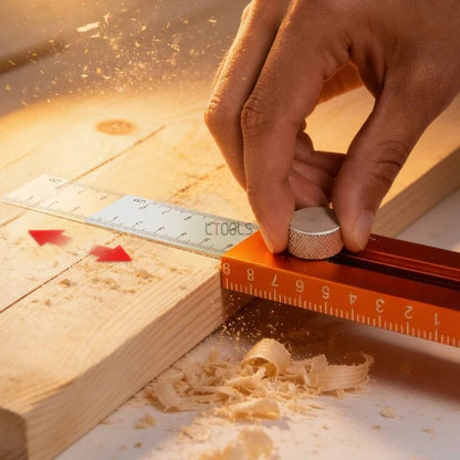 🔥LAST DAY 49% OFF - 🛠️Multifunctional Marking Level Ruler