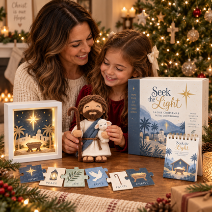 ✨ A Light Through Advent — 24-Day Christmas Faith Countdown