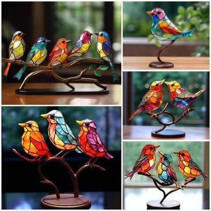 bird Series Alloy Decorations