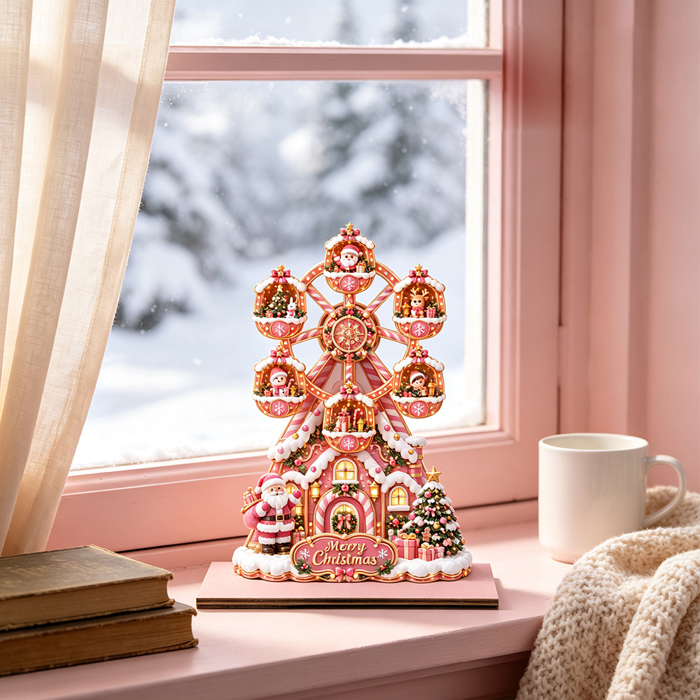 🎄 Christmas Ferris Wheel Village™
