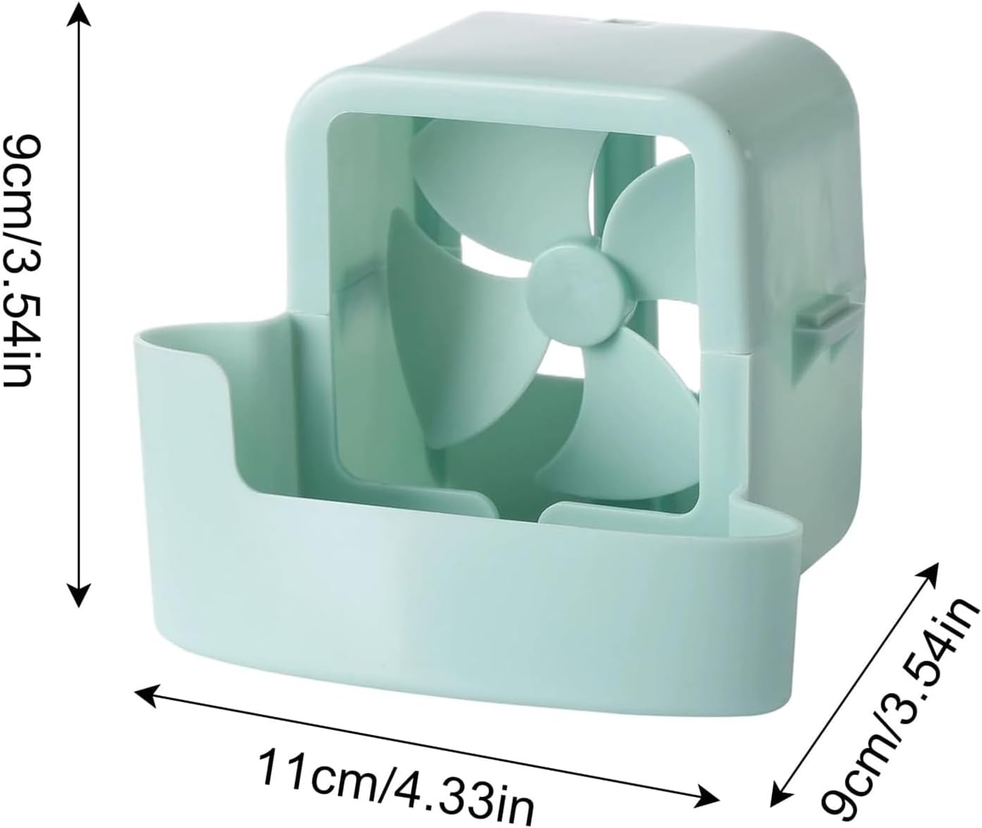 Hangable Ice Cooling Fan Attachment