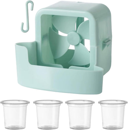 Hangable Ice Cooling Fan Attachment