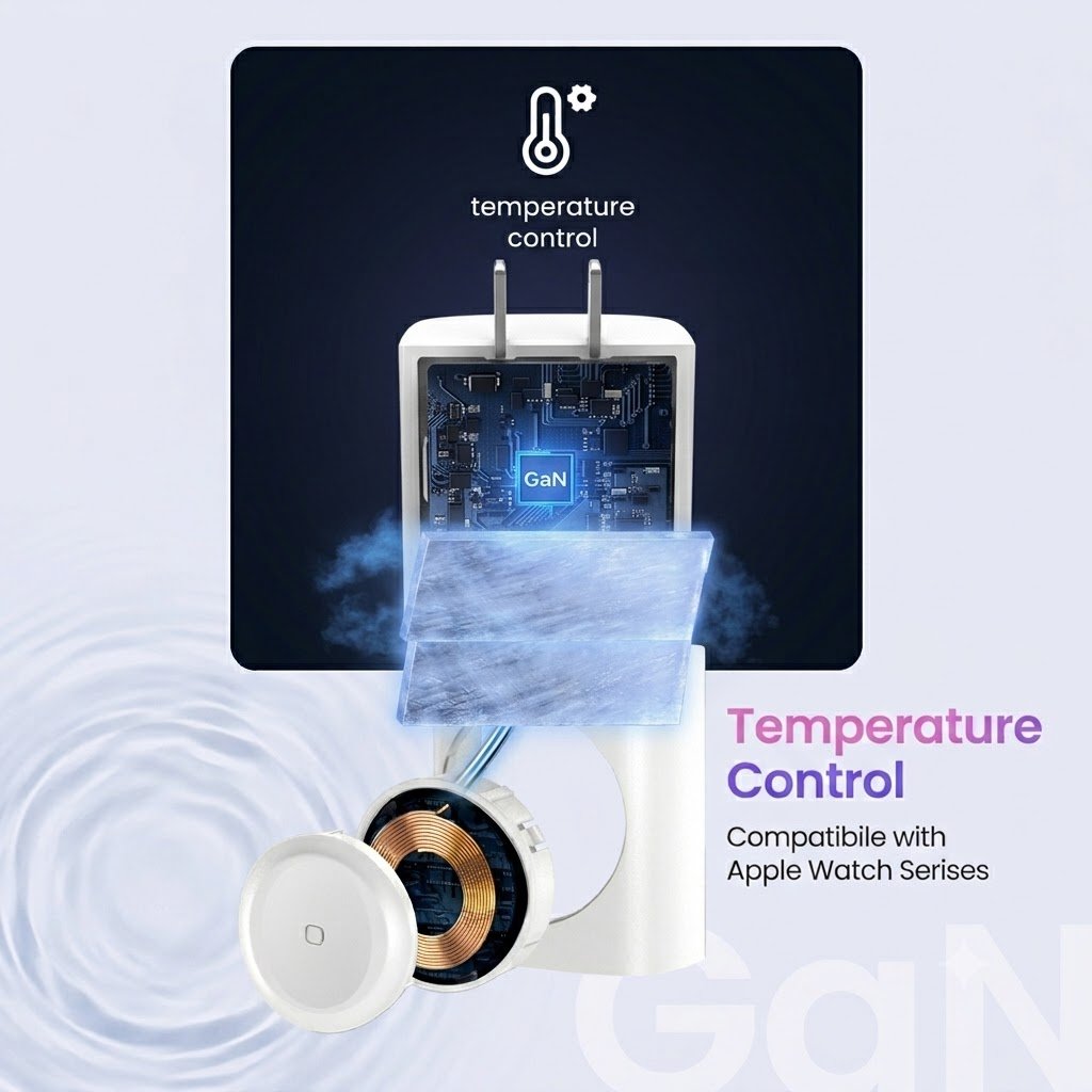 3-in-1 Magnetic Charger – One Compact Charging Station for All Your Apple Devices