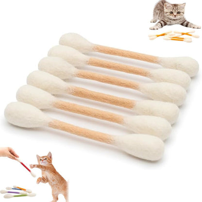 Cotton Swab-Shaped Cat Toy