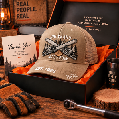 🔥 100th Anniversary Commemorative Trucker Cap
