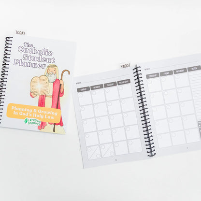 ✨ The Catholic Student Planner — A Faith-Filled Planner To Help Kids Stay Organized, Reflect & Grow