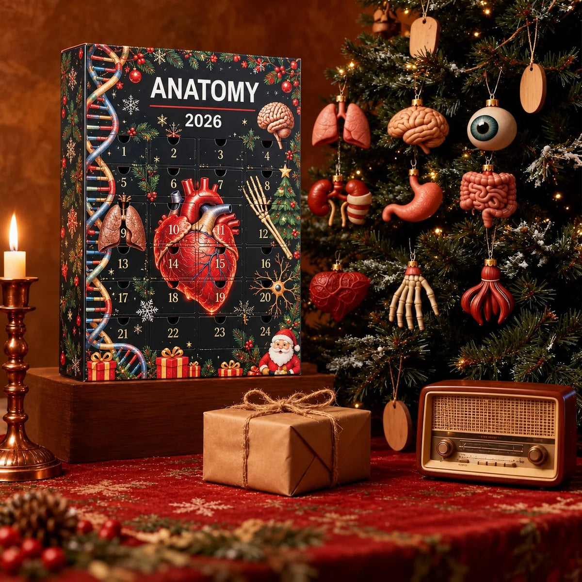 Loriova™ Anatomy Advent Calendar