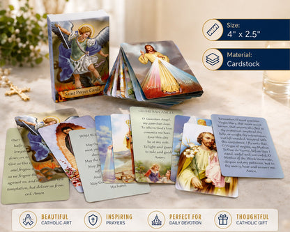 🙏 Genuine Leather Holy Card Holder – Compact Catholic Prayer Card Wallet for Church & Daily Prayer✝️