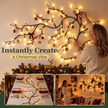 Flexible Lighted Branch Wall Decor