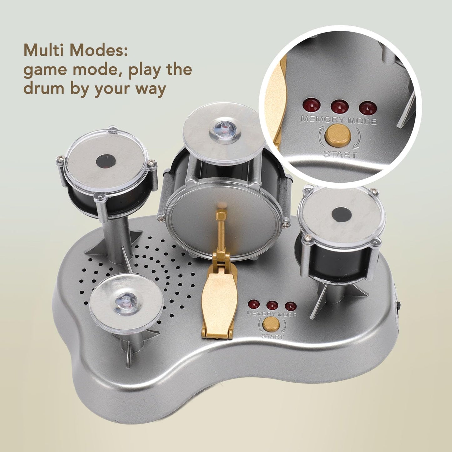 Markfeldstein Creative Finger Touch Mini Drum Percussion Instrument