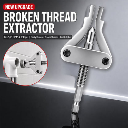 Broken Pipe Extractor Tool – Drill-Powered Solution For Fast Broken Fitting Removal