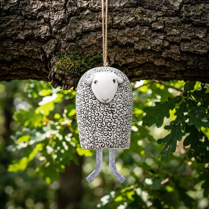 Handmade Whimsical Animal Wind Chime Ornaments