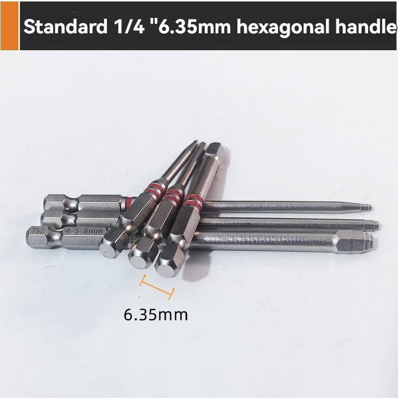 🔧 All-in-One Pagoda Hex Screwdriver Bit Set (6PCS)