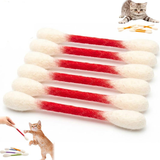 Cotton Swab-Shaped Cat Toy