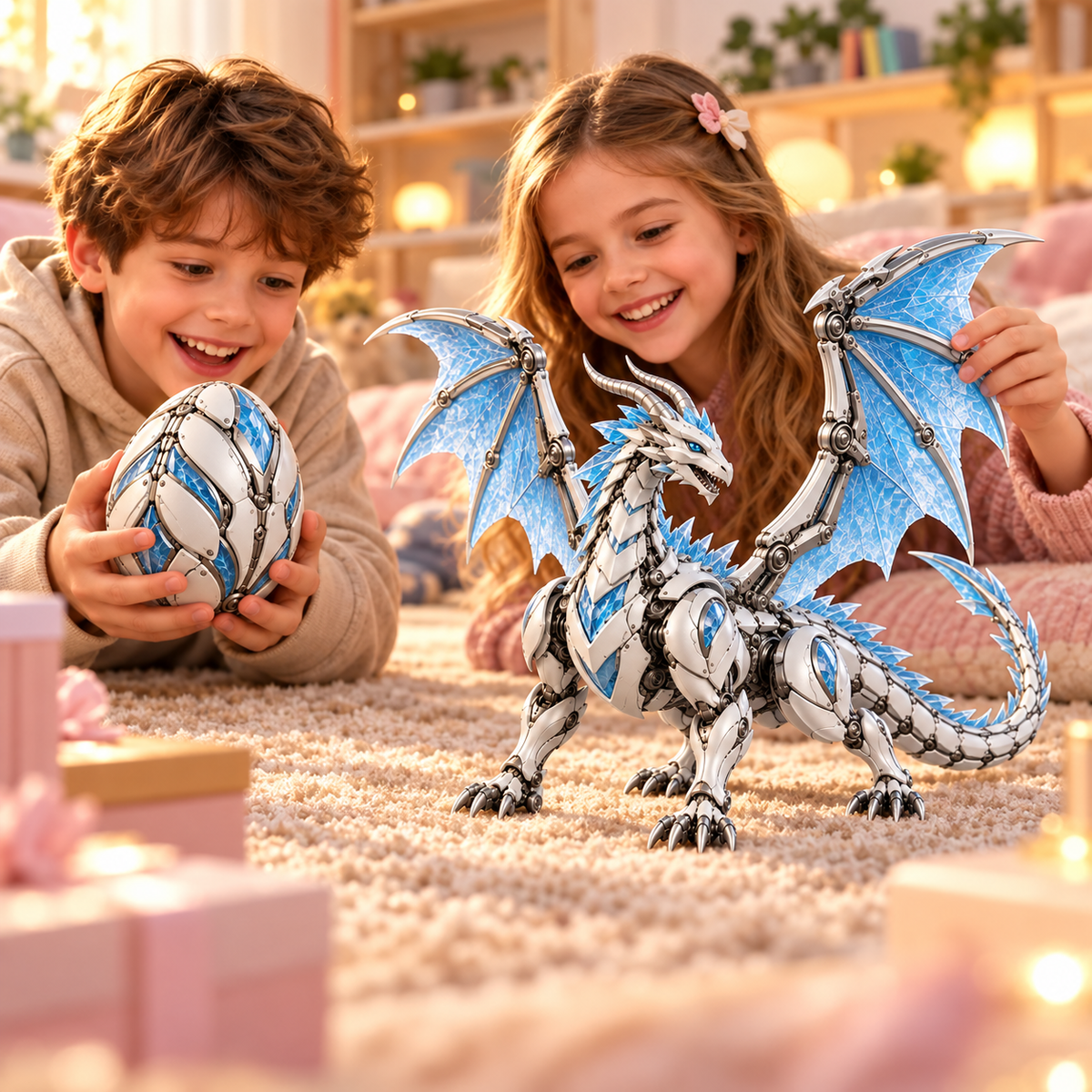 Mythic Beasts – 2-in-1 Transforming Egg Fantasy Figures✨