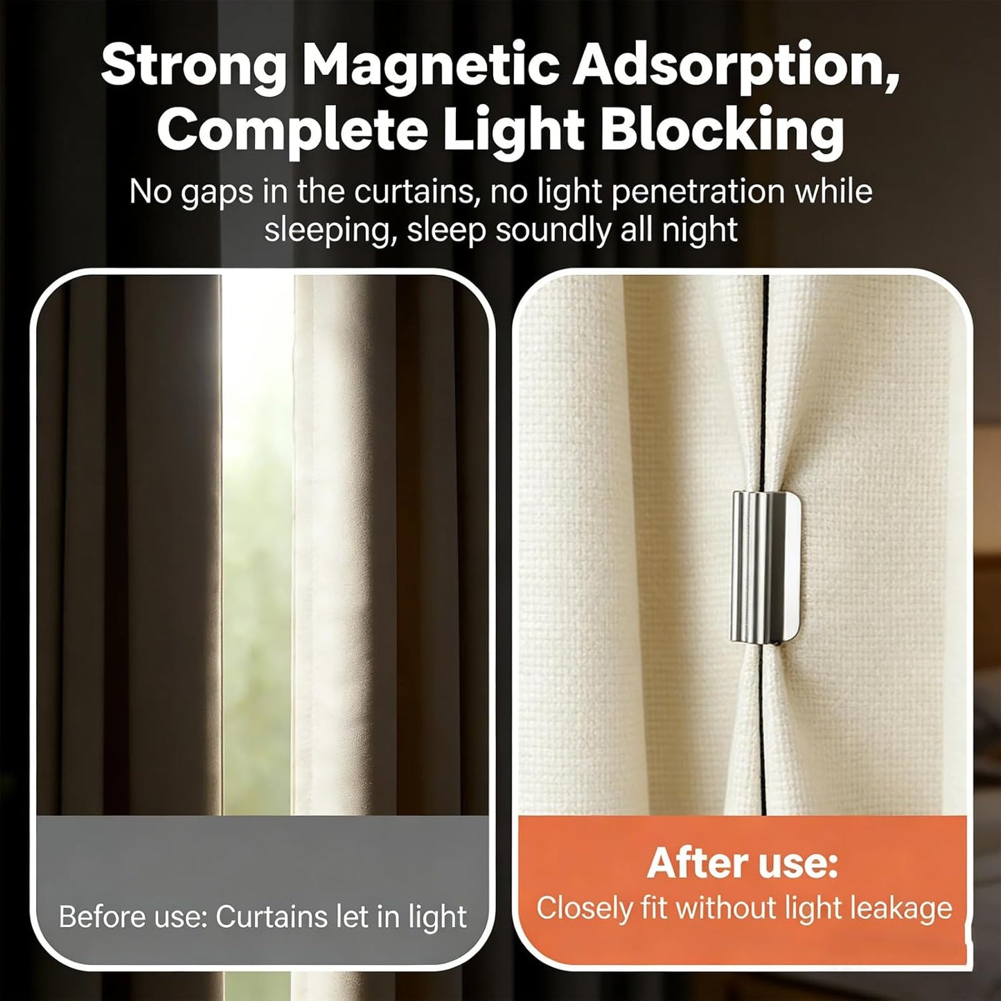🏠2026 New Magnetic Curtain Clips