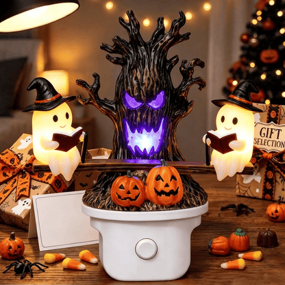 🎃👻Animated Seesaw Ghost Plug In LED Night Light