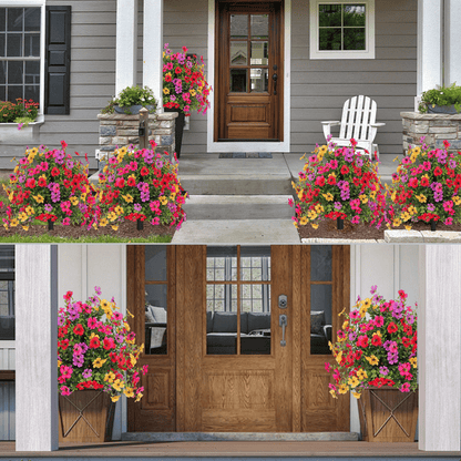 🔥Outdoor/Indoor UV Resistant & Waterproof Artificial Flower Decor ✅