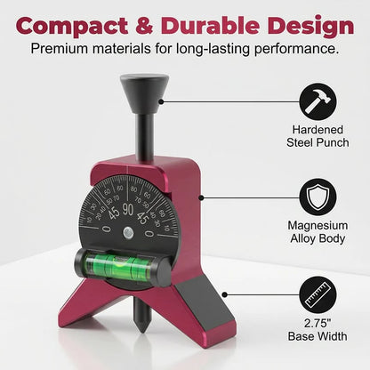 🔧  Magnetic Pipe Centering Tool – Y-Shaped, Hands-Free, Built-in Level 📏