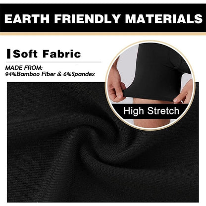 5 Pack Men's Letter Tape Boxer Brief, Casual Comfy Breathable Underwear for Daily Wear