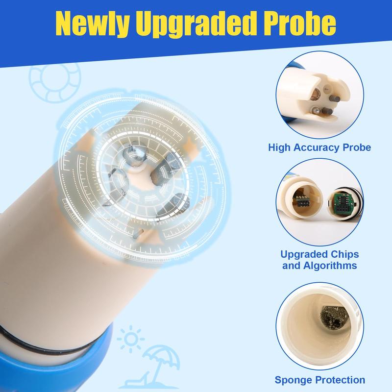 🔥5-in-1 Digital Pool Salt & pH Tester