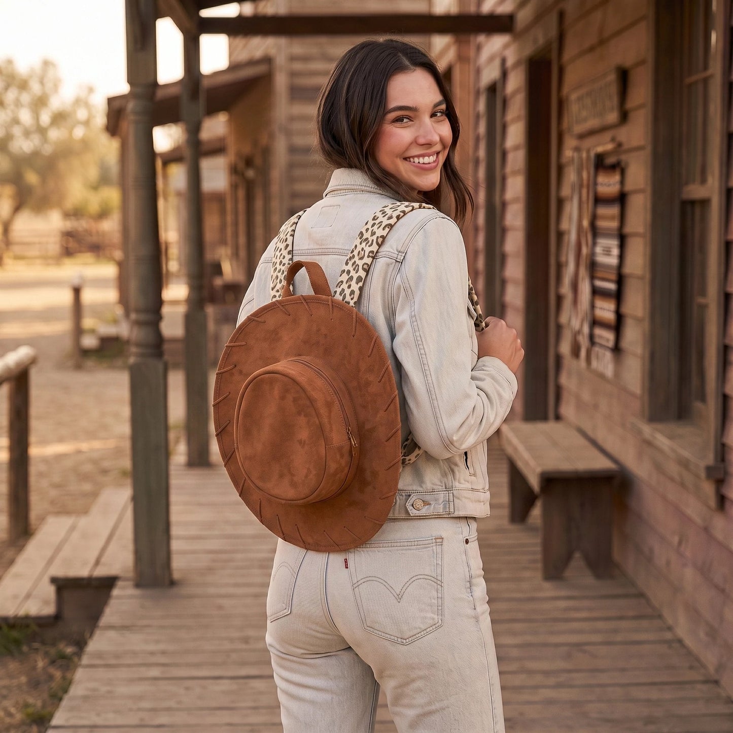 🔥Sale Price 49% OFF - 🤠🐎Cowgirl Hat Backpack