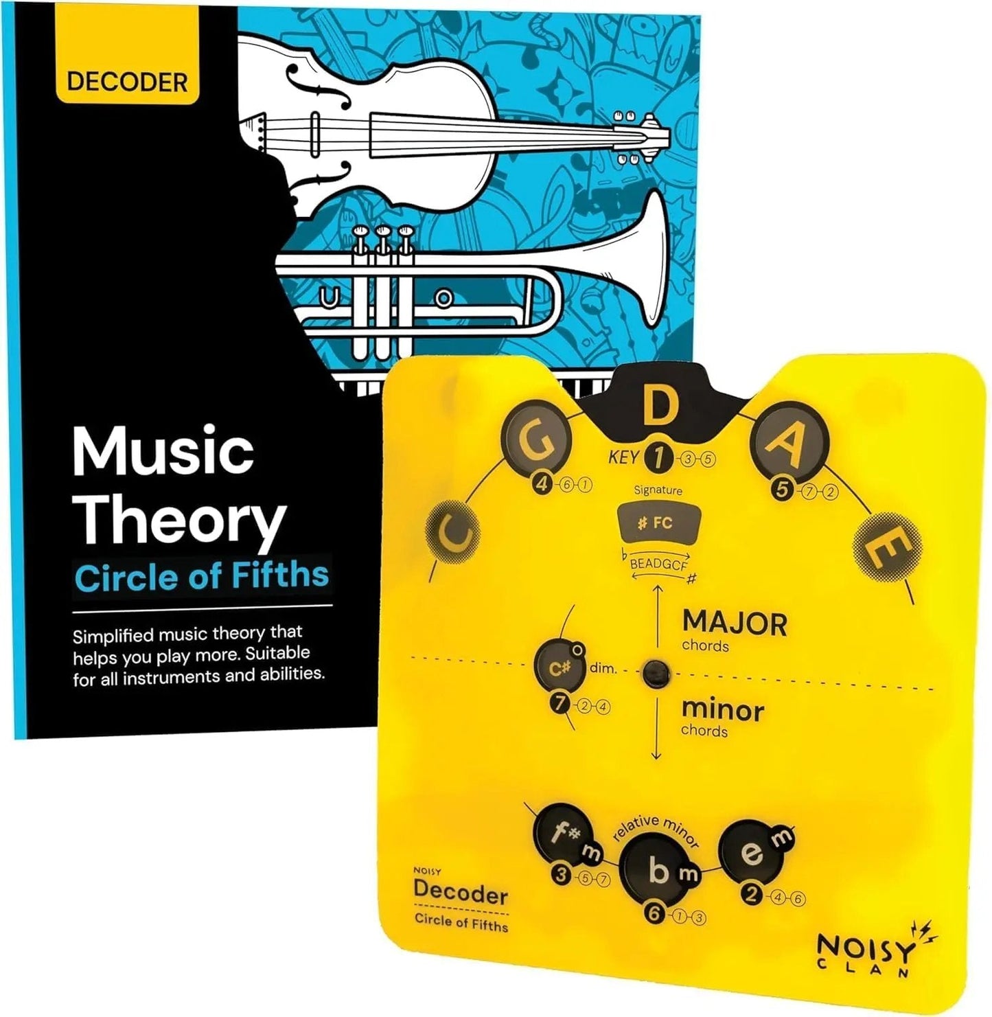 Circle of Fifths Music Theory Decoder Set 🎵
