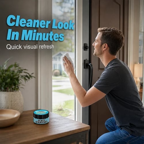 💥🏆Hot Sale 50% OFF🔥 Multi-Purpose Glass Scratch Repair Paste – 30g, for Windows, Mirrors & Car Glass 🪟