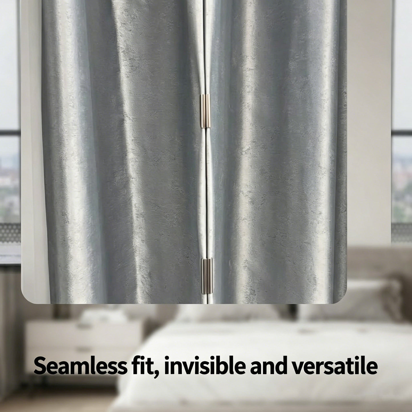 🏠2026 New Magnetic Curtain Clips