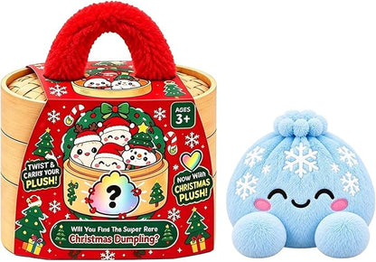 🎄 Mystery Christmas Dumpling Plush – Cute Surprise Plush Basket Gift