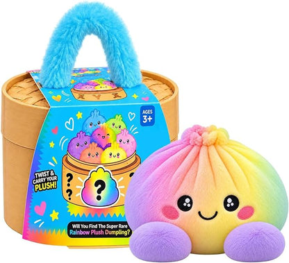 🎄 Mystery Christmas Dumpling Plush – Cute Surprise Plush Basket Gift
