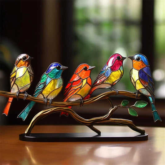 bird Series Alloy Decorations