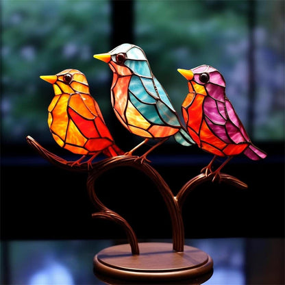 bird Series Alloy Decorations