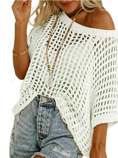 🎁2026 New Hot Sale- Womens Summer Pullover Shirts Beach Coverup