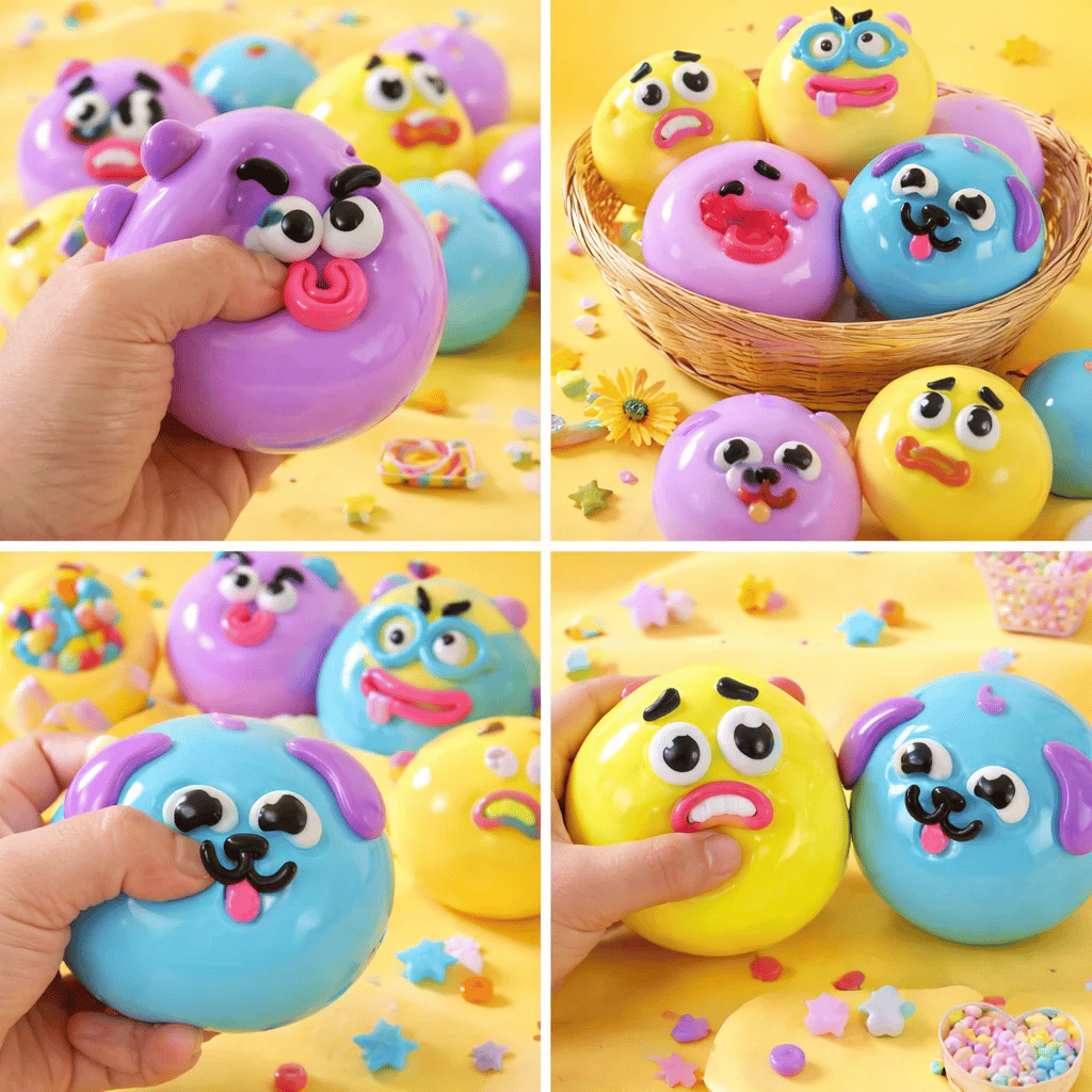 🤪Limited Edition - Dog Face Swap Squishy | Cute, Funny & Totally Addictive 💥