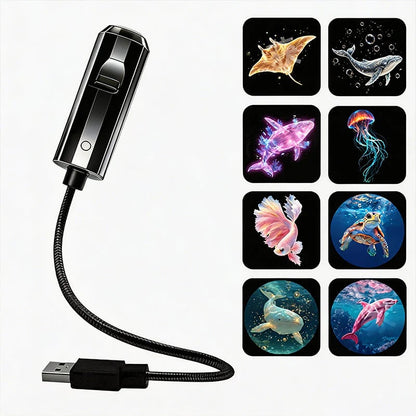 🥳🥳USB Galaxy & Moon Projector Night Light
