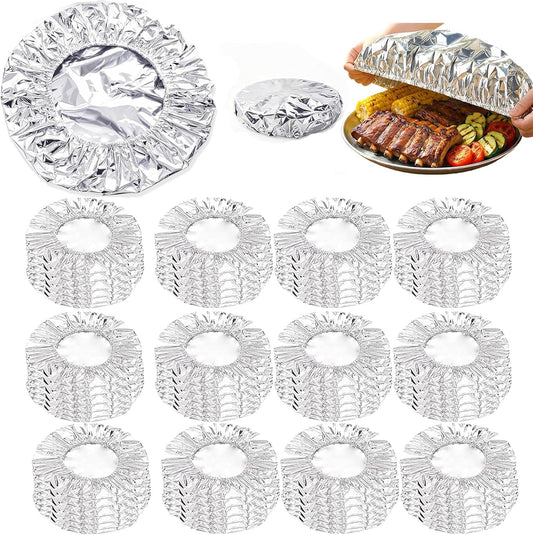 🔥Hot Sale Aluminum Foil Heat Shield Covers – No Plastic 🥘
