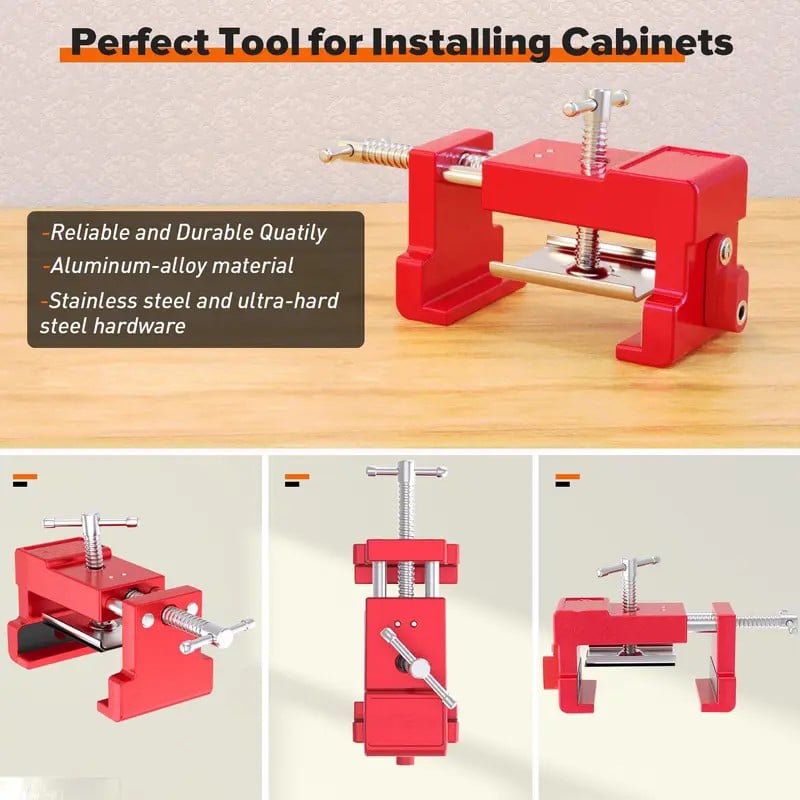 Cabinet Clamps with Drill Guide