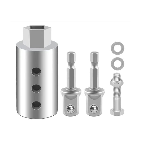 Stainless Steel Trailer Jack Electric Drill Adapter