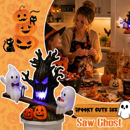 🎃👻Animated Seesaw Ghost Plug In LED Night Light