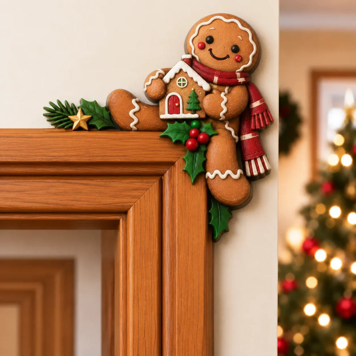⏳ Last Day 49% OFF – 🎄Christmas Peekaboo Door Frame Corner Decor | 8 Festive Character Designs with Left & Right Options for Doorways, Entryways & Holiday Corners ✨