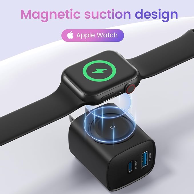 3-in-1 Magnetic Charger – One Compact Charging Station for All Your Apple Devices