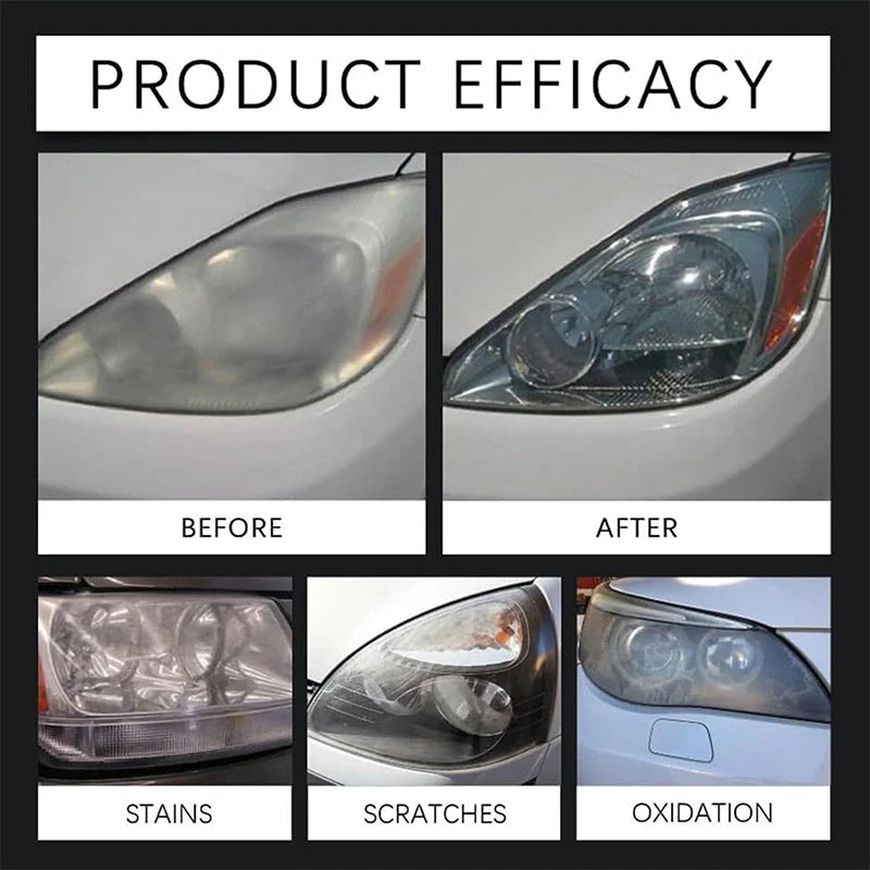 🚗 Headlight Restorer | 180ml Clarity Refresh
